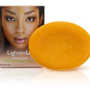 Home LightenUp Plus Papaya Bathing Bar With Shea Butter
