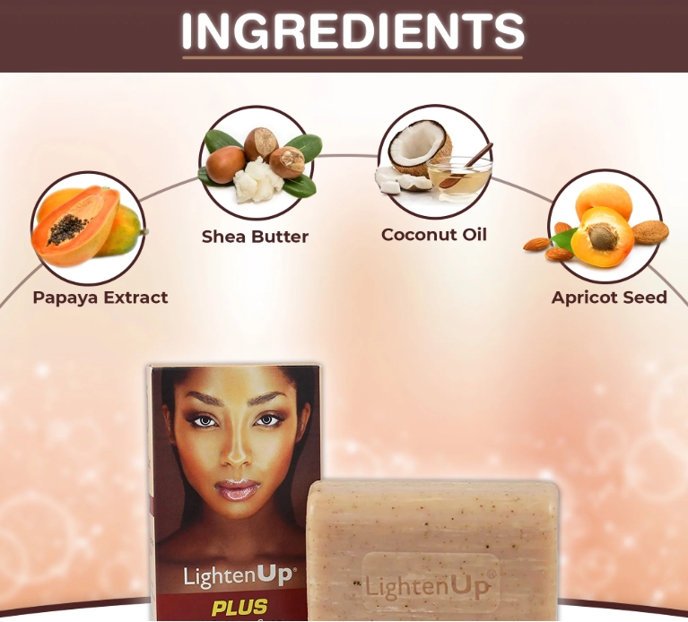 lightenup plus shea butter exfoliating soap 200g / 7.1 fl oz lightenup plus shea butter exfoliating soap 200g / 7.1 fl oz